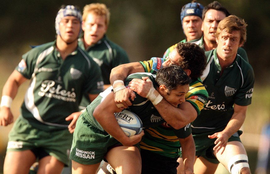 Milroy, Marshall tackled 200909D-3415.JPG