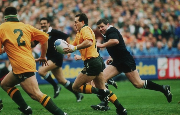David Campese_Wallabies v All Blacks_RWC 1991 SF