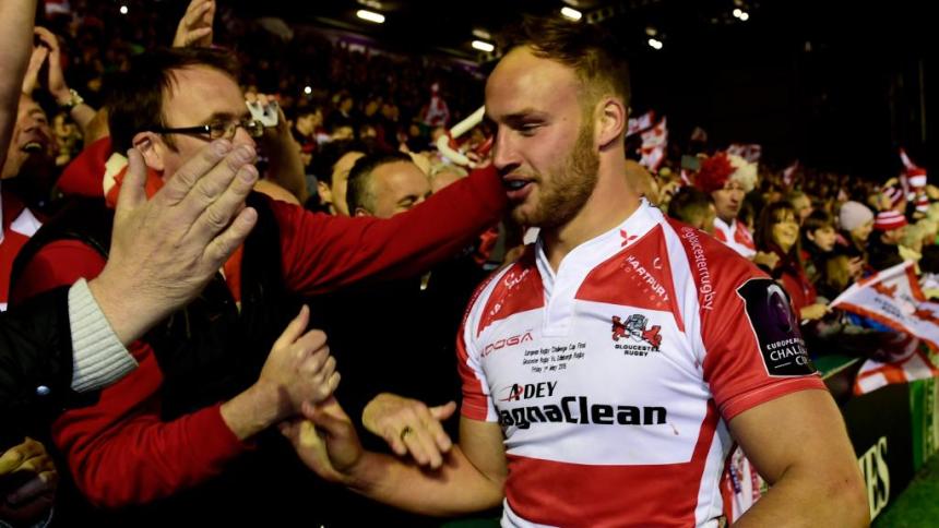 Billy Meakes_Gloucester fans