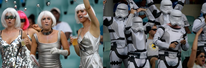 Sydney Sevens fancy dress