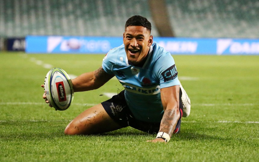Israel Folau_Waratahs v Highlanders_2018_KW