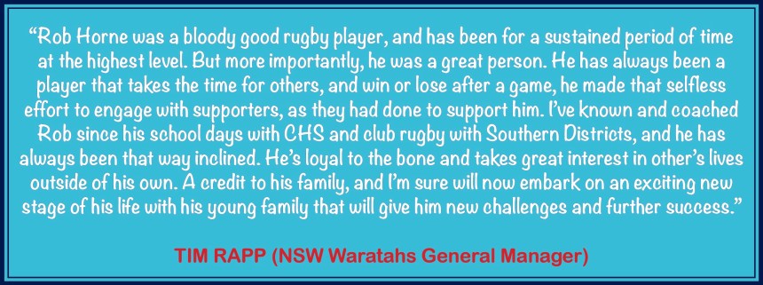 Tim Rapp_Horne Quote