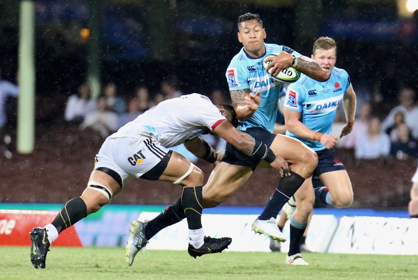 Israel Folau_Waratahs v Crusaders_2019_AJF