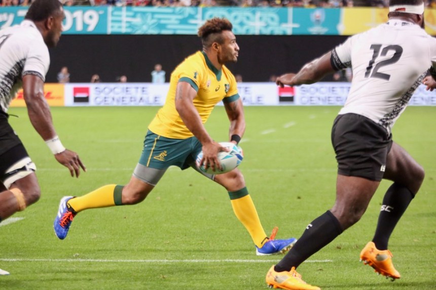 Will Genia_Wallabies v Fiji_RWC 2019_AJF