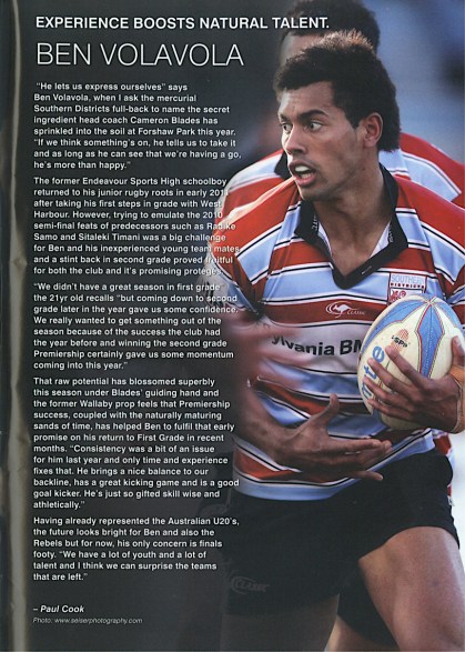 Player Profile_Ben Volavola