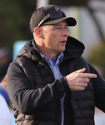 Southern Districts head coach, Todd Louden with the 1st grade coaches.